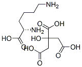 L-lysine citrate Struktur