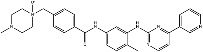 伊马替尼进口标准杂质C 结构式