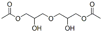 3,3'-oxybis(2-hydroxypropyl) diacetate Structure