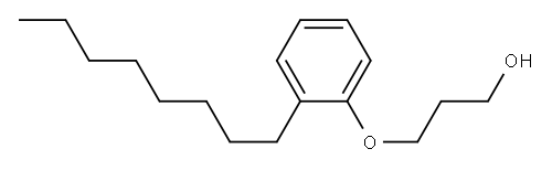 (octylphenoxy)propanol Struktur