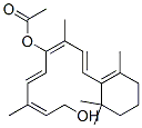 Retinol, 7,10-dihydro-10-hydroxy-, acetate Struktur