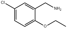 5-CHLORO-2-ETHOXY-BENZENEMETHANAMINE 结构式
