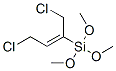 1,4-Dichloro-2-trimethoxysilyl-2-butene Struktur
