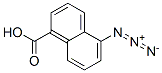 5-azidonaphthoic acid Struktur
