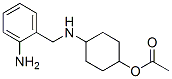 4-[[(2-aminophenyl)methyl]amino]cyclohexyl acetate Structure