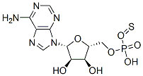 ADENOSINE 5'-O-THIOMONOPHOSPHATE Struktur