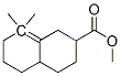 methyl octahydro-8,8-dimethyl-2-naphthoate  Struktur