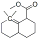 methyl octahydro-8,8-dimethyl-1-naphthoate 结构式