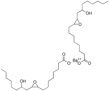 barium bis[3-(2-hydroxyoctyl)oxiran-2-octanoate]|