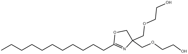 2,2'-[(2-undecyloxazol-4(5H)-ylidene)bis(methyleneoxy)]bisethanol Structure