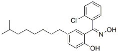2'-chloro-2-hydroxy-5-isononylbenzophenone oxime 结构式