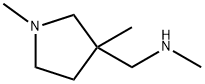 1-(1,3-DIMETHYLPYRROLIDIN-3-YL)-N-METHYLMETHANAMINE price.