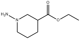 1-AMINO-PIPERIDINE-3-CARBOXYLIC ACID ETHYL ESTER Struktur