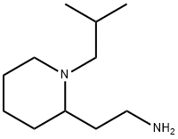2-(1-ISOBUTYLPIPERIDIN-2-YL)ETHANAMINE, 938459-02-0, 结构式