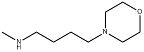 N-メチル-4-モルホリン-4-イルブタン-1-アミン 化学構造式