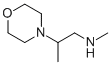N-METHYL-2-MORPHOLIN-4-YLPROPAN-1-AMINE Struktur
