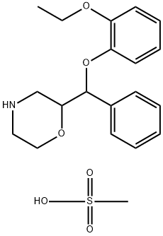 Reboxetine mesylate 结构式