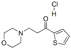 3-MORPHOLINO-1-(2-THIENYL)-1-PROPANONE HYDROCHLORIDE, 93856-88-3, 结构式