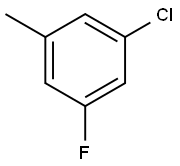 3-CHLORO-5-FLUOROTOLUENE Struktur
