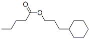3-cyclohexylpropyl valerate 结构式