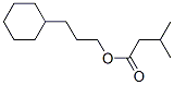 3-cyclohexylpropyl isovalerate  Struktur