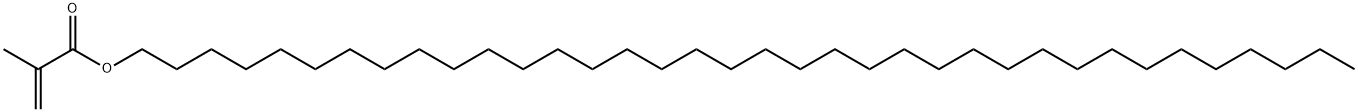 メタクリル酸ヘキサトリアコンチル 化学構造式