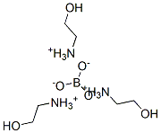 3(2,2′-イミノビスエタノール)・ほう酸 化学構造式