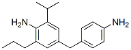 4-[(4-aminophenyl)methyl]-2-isopropyl-6-propylaniline Struktur