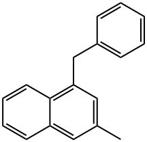 1-benzyl-3-methylenenapthalene Struktur
