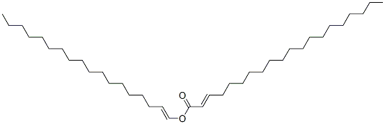 octadecenyl icosenoate Structure