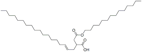 tetradecyl hydrogen 2-octadecenylsuccinate  Struktur