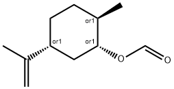 (1alpha,2beta,5alpha)-2-methyl-5-(1-methylvinyl)cyclohexyl formate, 93892-04-7, 结构式
