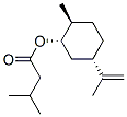 (1alpha,2beta,5alpha)-5-isopropenyl-2-methylcyclohexyl isovalerate Structure