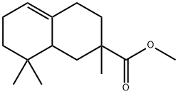 methyl 1,2,3,4,6,7,8,8a-octahydro-2,8,8-trimethyl-2-naphthoate Struktur