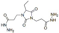 4-ethyl-2,5-dioxoimidazolidine-1,3-di(propionohydrazide)|