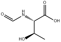N-formyl-L-threonine 结构式