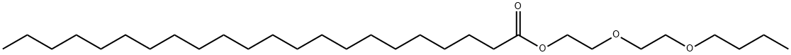 2-(2-butoxyethoxy)ethyl docosanoate Structure