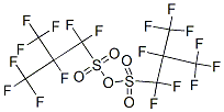 1,1,2,3,3,3-hexafluoro-2-(trifluoromethyl)propane-1-sulphonic anhydride 结构式
