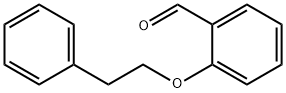 2-(2-フェニルエトキシ)ベンズアルデヒド 化学構造式