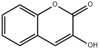 3-ヒドロキシクマリン 化学構造式