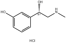 (S)-Phenylephrine hydrochloride Structure