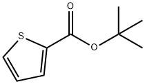 tert-butyl thiophene-2-carboxylate Struktur