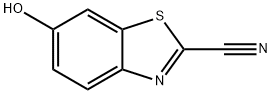 2-CYANO-6-HYDROXYBENZOTHIAZOLE 化学構造式
