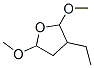 3-ethyltetrahydro-2,5-dimethoxyfuran Structure
