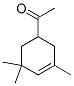 1-(3,5,5-trimethyl-3-cyclohexen-1-yl)ethan-1-one 结构式