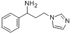 3-(1H-IMIDAZOL-1-YL)-1-PHENYLPROPAN-1-AMINE 结构式