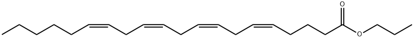 ARACHIDONIC ACID PROPYL ESTER Structure