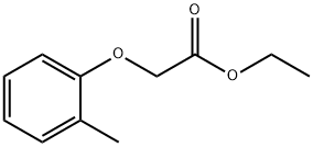 ETHYL (2-METHYLPHENOXY)ACETATE Structure