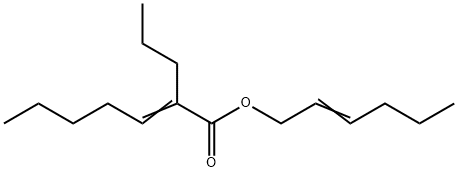 2-hexenyl 2-propylhept-2-enoate 结构式