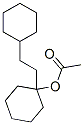 1-(2-cyclohexylethyl)cyclohexyl acetate 结构式